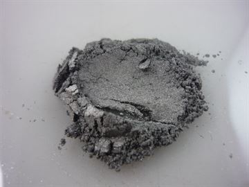 Metallic Epoxy gulve - DecoPigment - pigment - Sølvgrå - 100 g